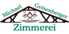 Kundenlogo von Geisenberger Zimmerei GmbH