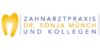 Kundenlogo von Münch Sonja Dr., Zahnarztpraxis