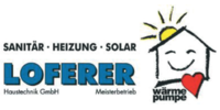 Kundenlogo Loferer Haustechnik - Sanitär, Heizung, Solar