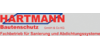 Kundenlogo von Hartmann Bautenschutz GmbH & Co. KG