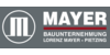 Kundenlogo von Lorenz Mayer Bauunternehmung