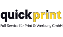 Kundenlogo von quickprint Full-Service für Print & Werbung GmbH