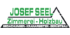 Kundenlogo von Josef Seel Zimmerei