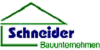 Kundenlogo von Bauunternehmen Schneider GmbH & Co. KG