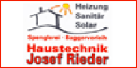 Kundenlogo Haustechnik Rieder Heizung Sanitär Solar