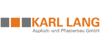 Kundenlogo Karl Lang Asphalt- u. Pflasterbau GmbH