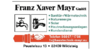 Kundenlogo von Franz Xaver Mayr GmbH