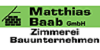 Kundenlogo von Baab Matthias GmbH Matthias