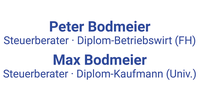 Kundenlogo Steuerberater Bodmeier Peter u. Max