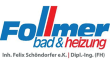 Kundenlogo von Follmer Bad und Heizung Inh. Felix Schöndorfer e.K.