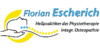 Kundenlogo von Krankengymnastik Escherich Florian