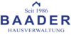 Kundenlogo von Baader GmbH Hausverwaltung