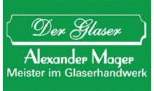 Kundenlogo von Mager Alexander Glaserei
