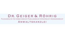 Kundenlogo von Dr. Geiger u. Röhrig Anwaltskanzlei