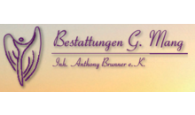Kundenlogo von Bestattungen G. Mang Inh. Anthony Brunner e.K.