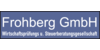 Kundenlogo von Frohberg GmbH Wirtschaftsprüfungsgesellschaft & Steuerberatungsgesellschaft