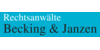 Kundenlogo von Rechtsanwälte Becking & Janzen Regensburg