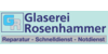 Kundenlogo von Glas Glaserei Rosenhammer