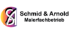 Kundenlogo von Schmid & Arnold, Malerfachbetrieb