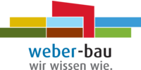 Kundenlogo Weber-Bau GmbH