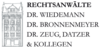 Kundenlogo von Rechtsanwälte Dr. Wiedemann, Dr. Bronnenmeyer, Dr. Zeug, Datzer & Kollegen