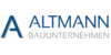Kundenlogo von Bauunternehmen Altmann