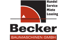Kundenlogo von Becker Baumaschinen GmbH