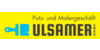 Kundenlogo von Maler- und Putzbetrieb Ulsamer GmbH