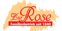 Kundenlogo Landgasthof Zur Rose , Fremdenzimmer , Inh. Thomas Büdel