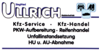 Kundenlogo Siegfried Ullrich Kfz.-Meisterbetrieb