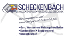Kundenlogo von Haustechnik Scheckenbach