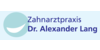 Kundenlogo von Zahnarztpraxis Dr. Alexander Lang M.Sc.