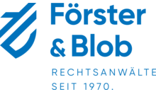 Kundenlogo von Förster & Blob Rechtsanwälte