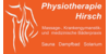 Kundenlogo von Physiotherapie Hirsch
