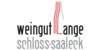Kundenlogo von Weingut Lange - Schloss Saaleck