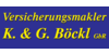 Kundenlogo von Versicherungsmakler K. & G. Böckl GbR