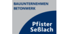 Kundenlogo von Pfister GmbH & Co. Betonwerk Seßlach KG