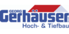 Kundenlogo von Gerhäuser Georg Bauunternehmen Hoch- & Tiefbau GmbH