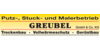 Kundenlogo von Greubel Putz-, Stuck- und Malerbetrieb GmbH