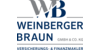 Kundenlogo von Weinberger & Braun GmbH & Co. KG Finanz- und Versicherungsmakler