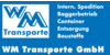 Kundenlogo von WM Transporte GmbH