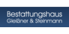 Kundenlogo von Bestattungsinstitut Gleißner & Steinmann