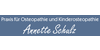 Kundenlogo von Praxis für Osteopathie Schulz Annette