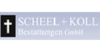 Kundenlogo von Scheel + Koll Bestattungshaus