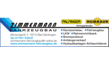 Kundenlogo von Zimmermann Fahrzeugbau
