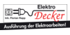 Kundenlogo von Elektro Decker