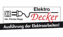 Kundenlogo von Elektro Decker