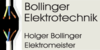 Kundenlogo von Bollinger Holger Elektrotechnik