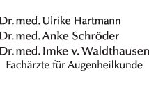 Kundenlogo von Hartmann U., Schröder A., Waldthausen I v. Dres. med.