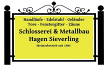 Kundenlogo von Schlosserei & Metallbau Hagen Sieverling